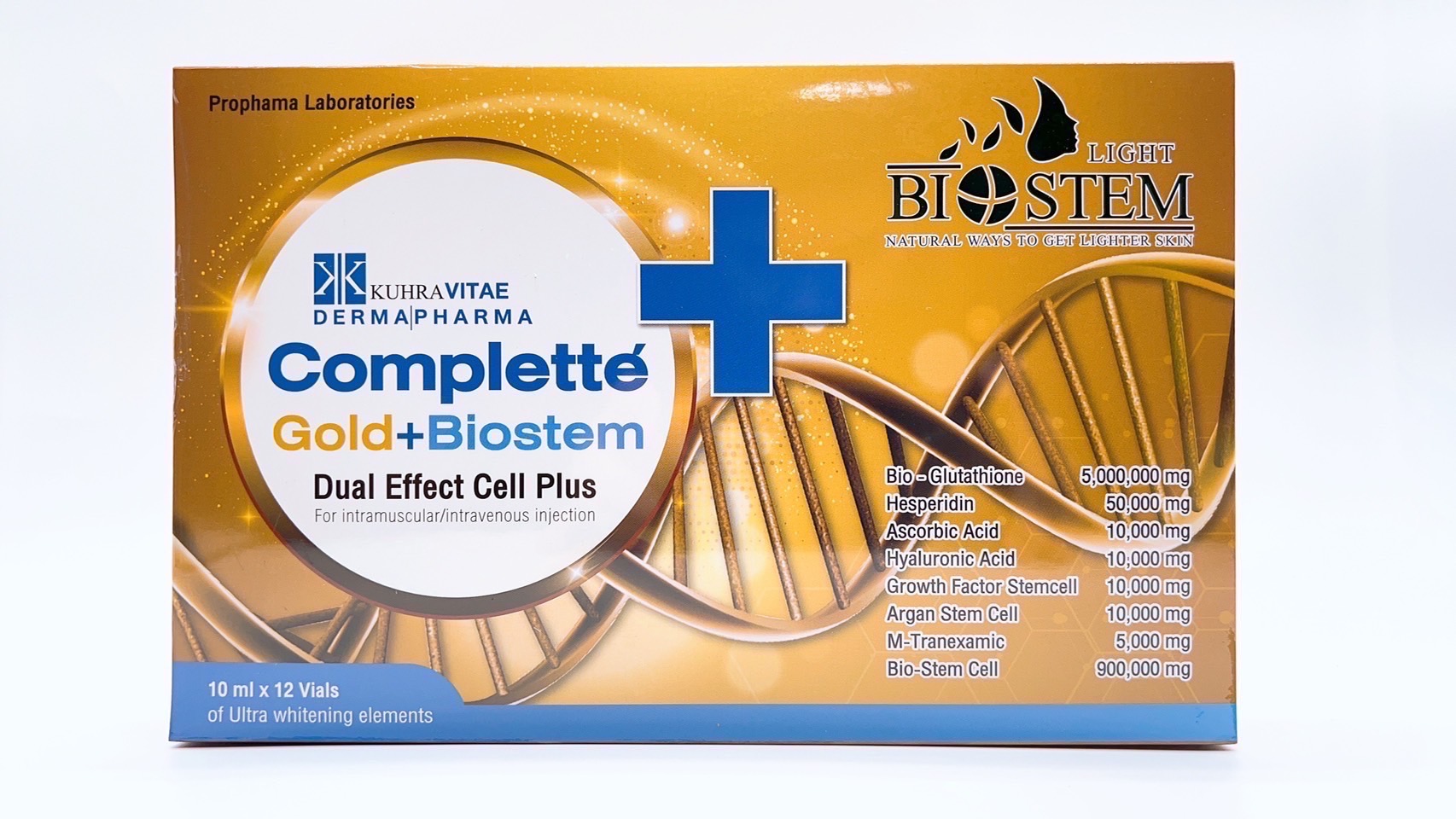 Complette Gold + Dual Effect Cell Plus Biostem