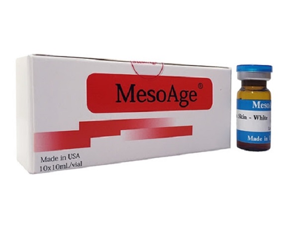 Mesoage Meso Skin-White (USA) ลดฝ้า , หน้าขาว (10vials x 10ml/box)
