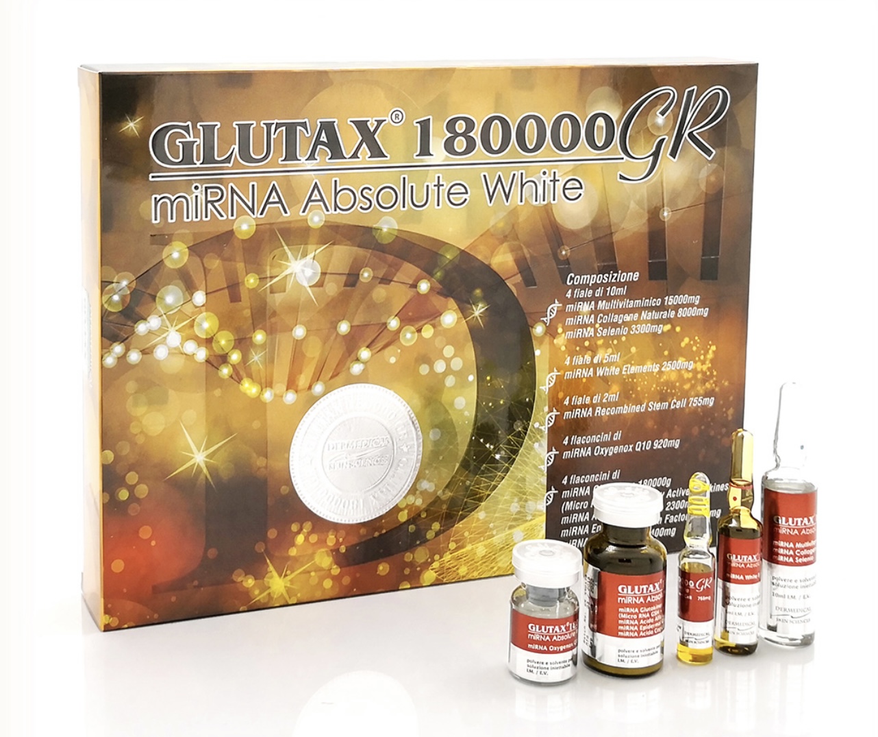 Glutax 180000GR – miRNA Absolute White (แท้มีสแกน)