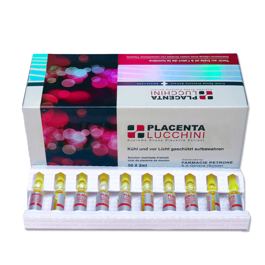 Lucchini Fresh Sheep Placenta Extract (50amp x 2ml/box)