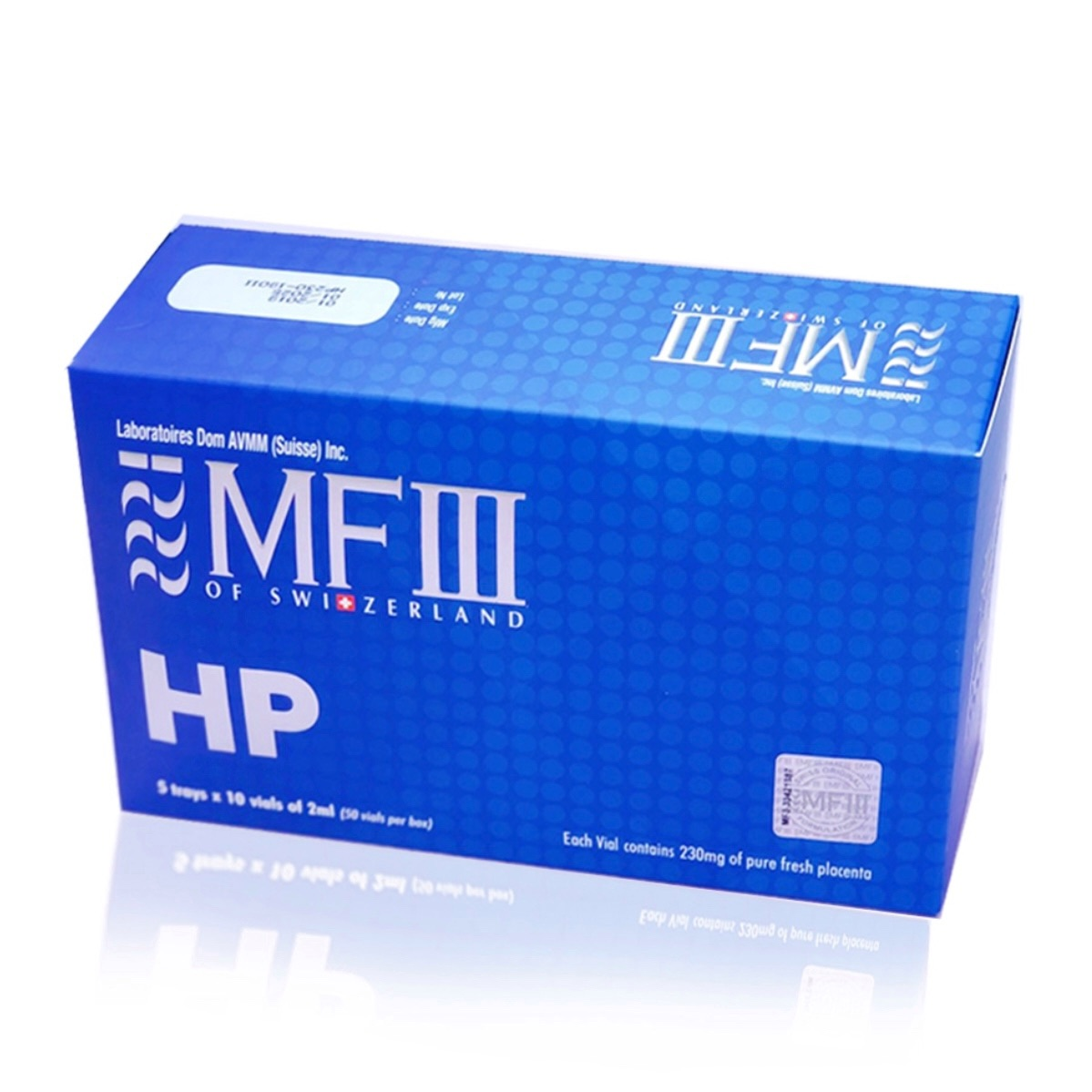 MF3 HP Human Placenta Stem Cell (50bottle/box) (ส่งเย็นฟรี)