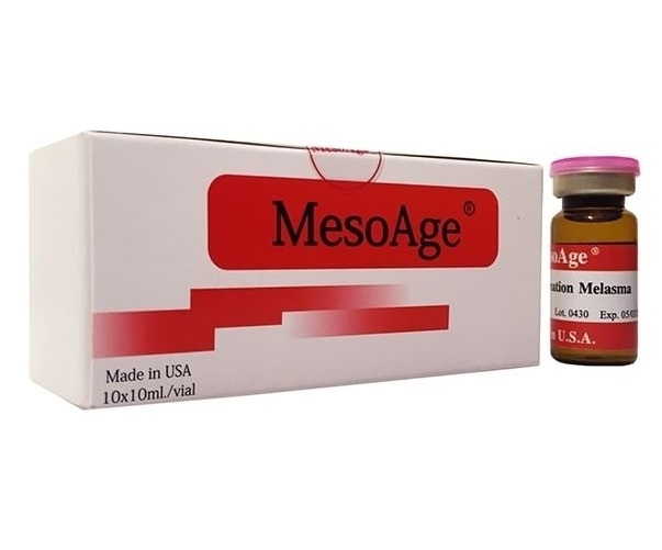 Mesoage Hyperpigmenation Melasma (USA) ฝ้า , กระ (10vials x 10ml/box)