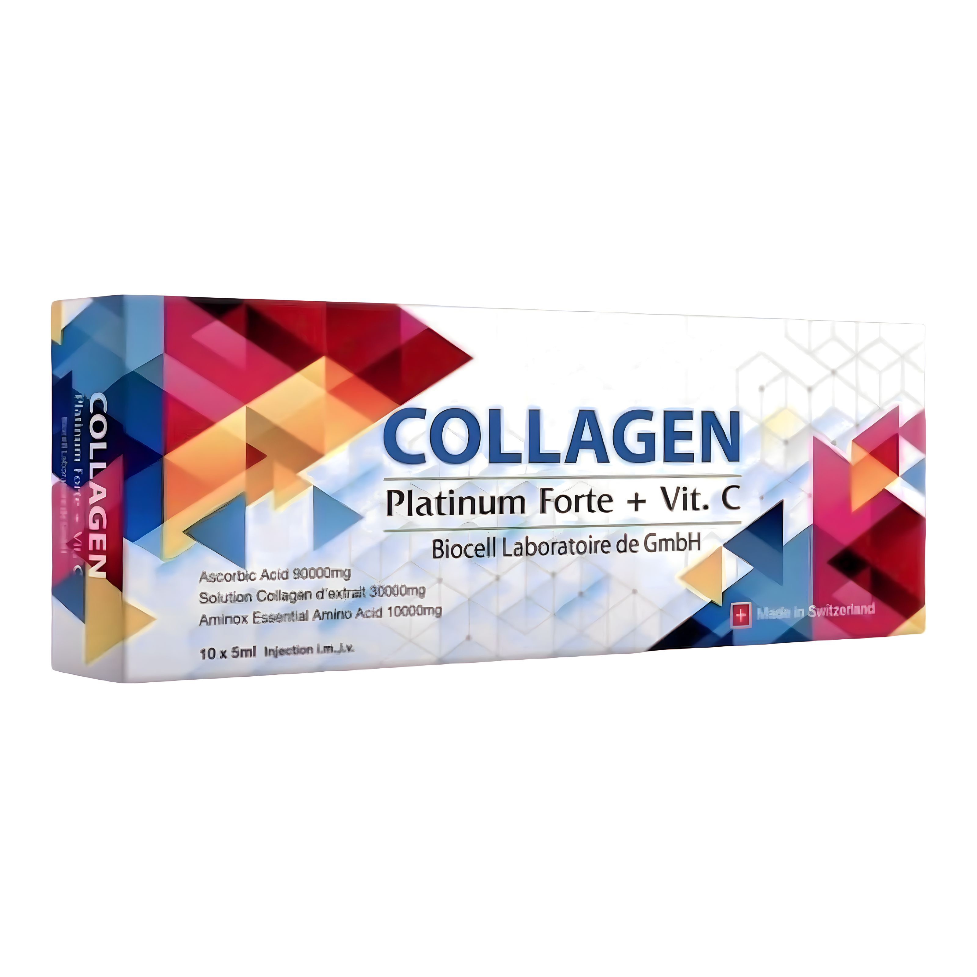 Collagen Platinium Forte+Vit C Biocell (Swiss)